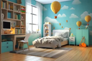 Espacio y decoración para habitación de niños: funcionalidad con imaginación